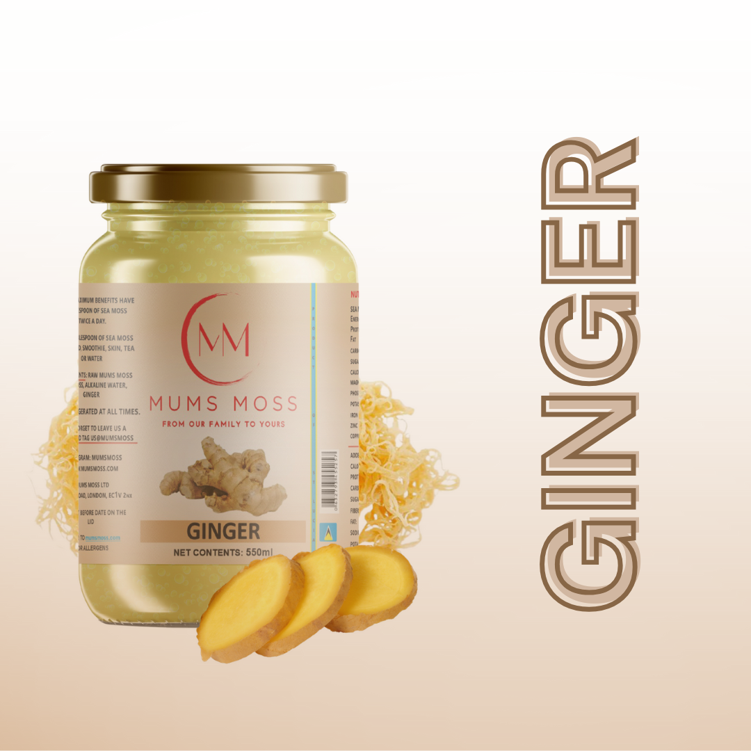 Mums Moss Ginger Sea Moss Gel 550ml