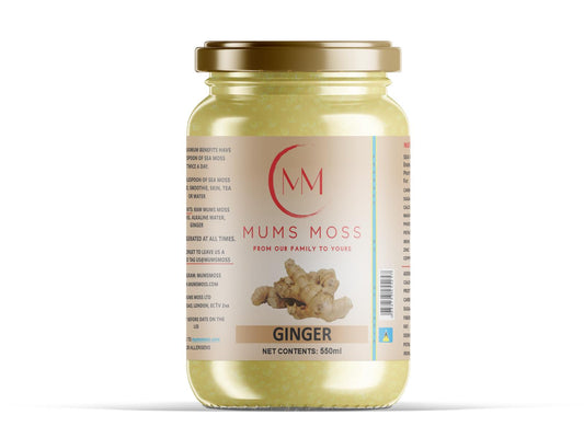 Mums Moss Ginger Sea Moss Gel 550ml