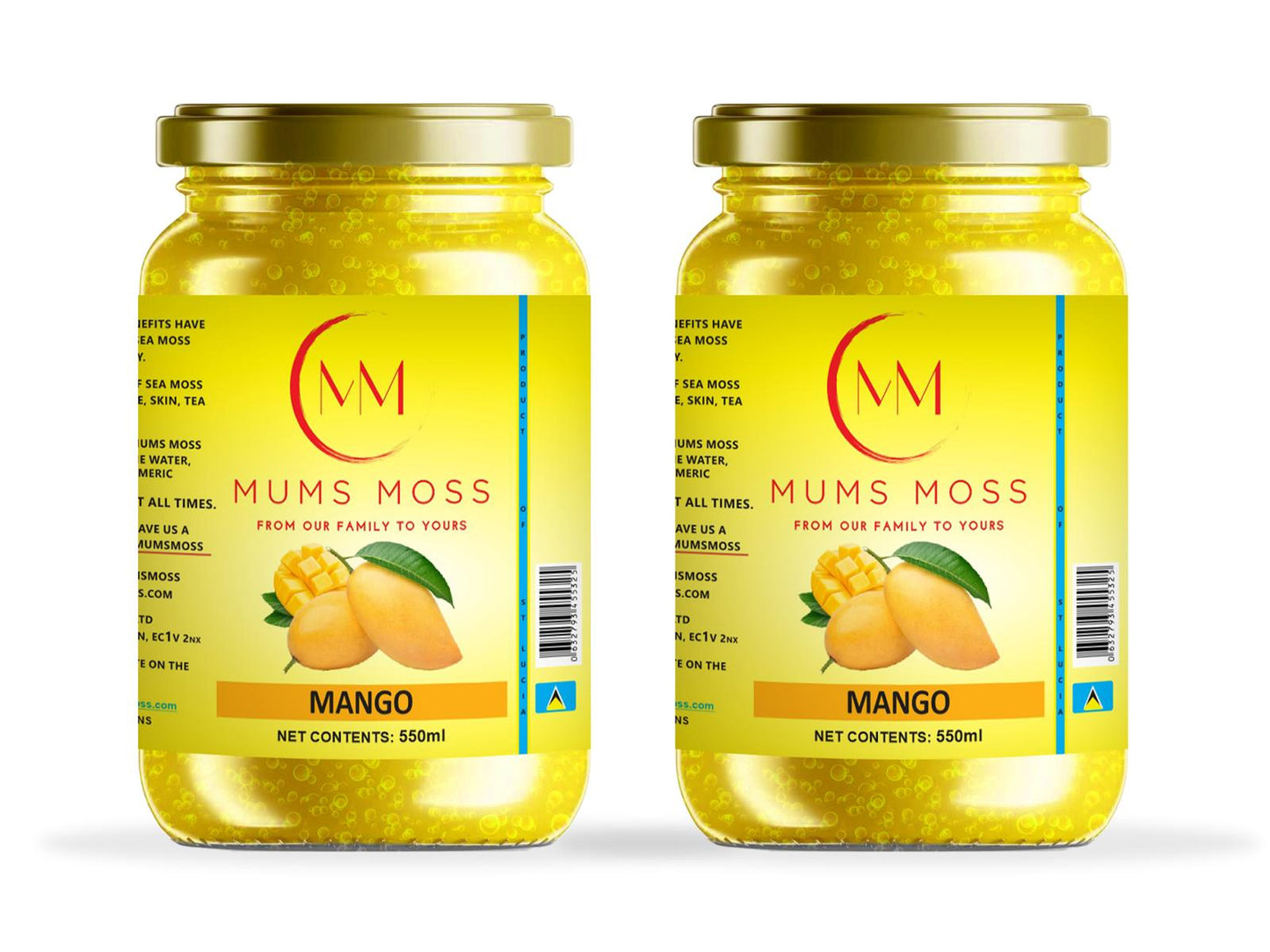 Mums Moss Mango Sea moss gel 550g