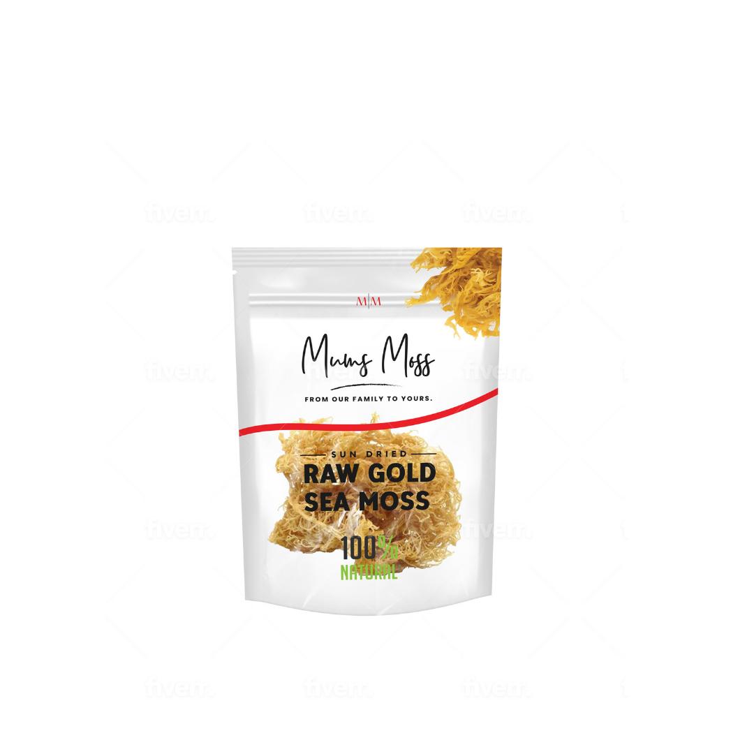 Raw Gold Wildcrafted Sea Moss