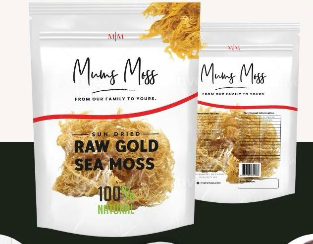 Raw Gold Wildcrafted Sea Moss
