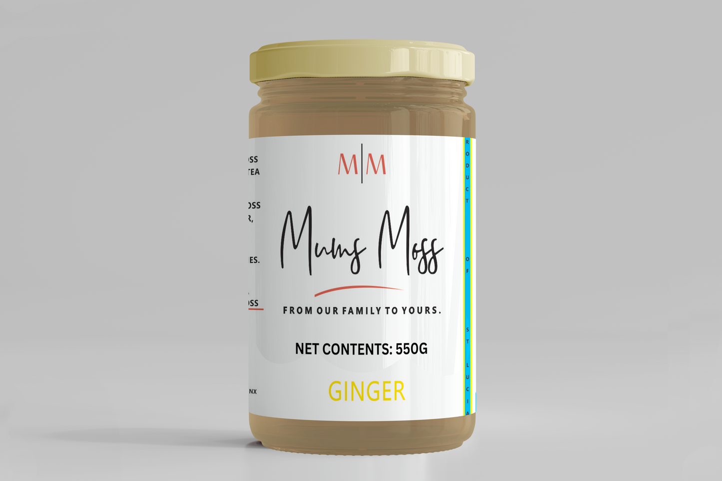 Mums Moss Ginger Sea Moss Gel 550ml