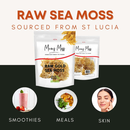 Raw Gold Wildcrafted Sea Moss