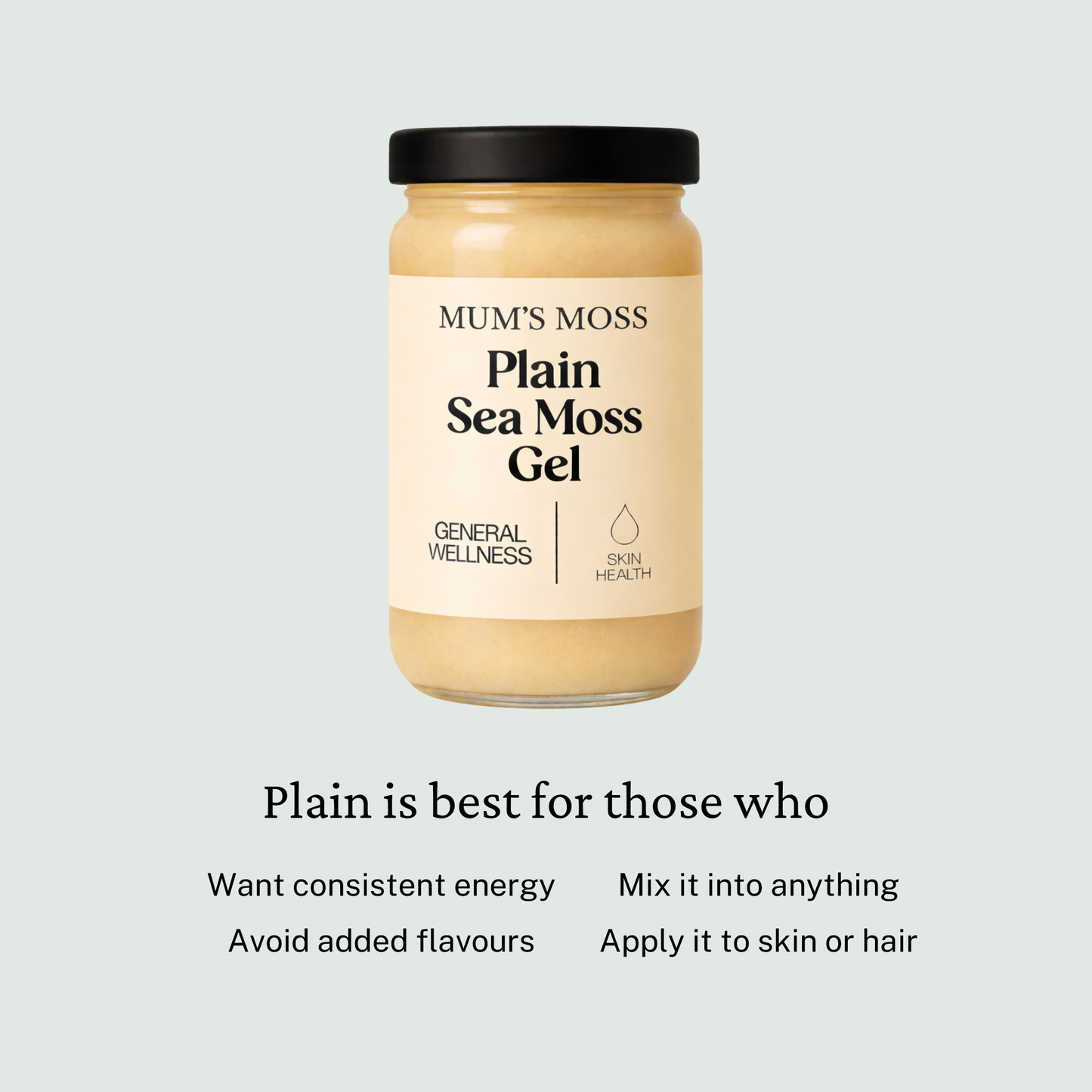 Mums Moss Plain Gel 550ml