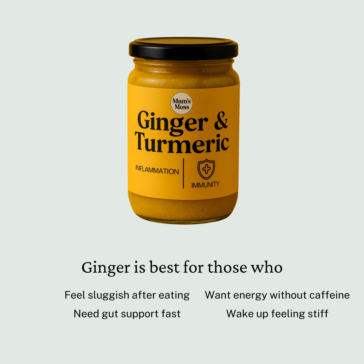 Mums Moss Ginger & Turmeric Sea Moss Gel