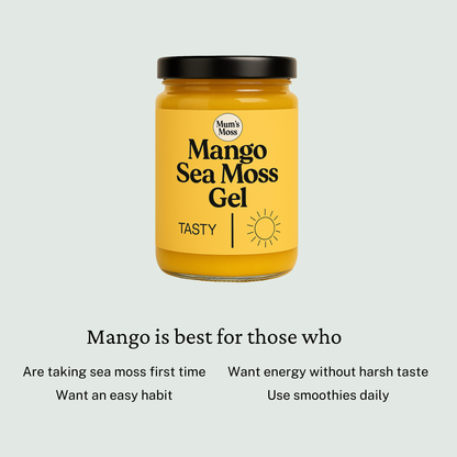 Mums Moss Mango Sea moss gel 550g