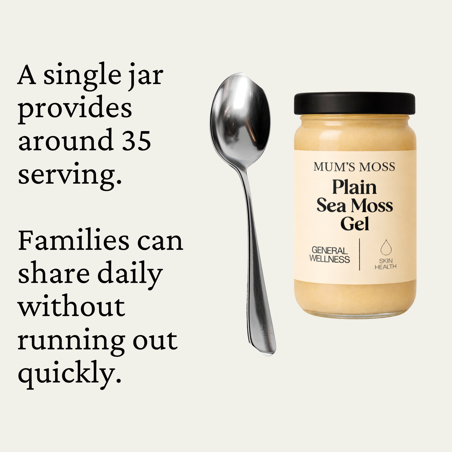 Mums Moss Plain Gel 550ml