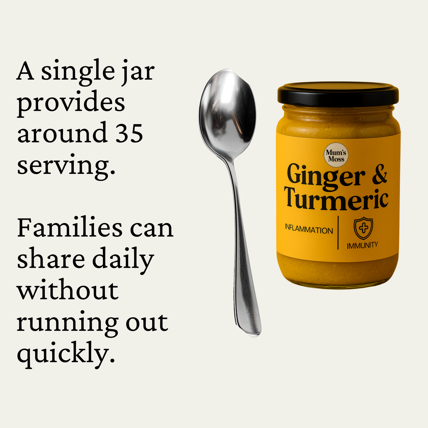 Mums Moss Ginger & Turmeric Sea Moss Gel