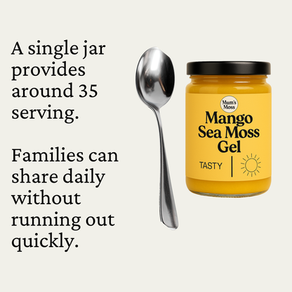 Mums Moss Mango Sea moss gel 550g